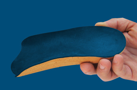 cork made insoles