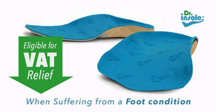 Custom orthotics eligible for VAT relief