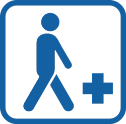 foot medical condition icon