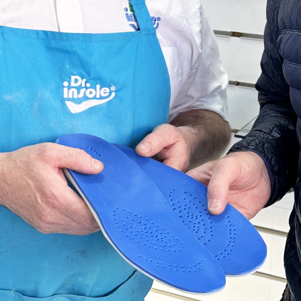 Hand-made custom foam cycling insoles by Dr Insole